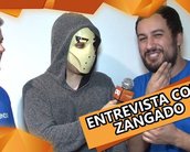 Conversamos com Zangado sobre livro, games, máscara e BGS [vídeo]