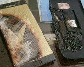 Galaxy Note 7 pega fogo novamente, agora na mão de garoto de 6 anos