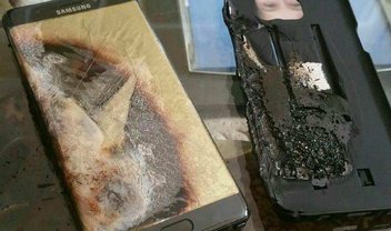 Galaxy Note 7 pega fogo novamente, agora na mão de garoto de 6 anos