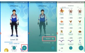 Como visualizar seu Progresso & Perfil do Treinador — Pokémon GO