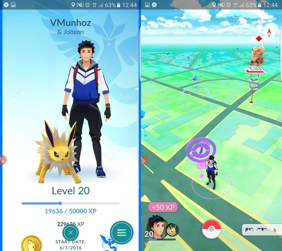 Como visualizar seu Progresso & Perfil do Treinador — Pokémon GO