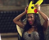 Inês Brasil se veste de Pikachu para pegar boy que joga Pokémon GO