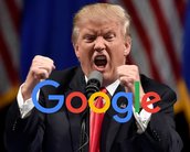 Trump diz que Google manipula buscas a favor de Hillary Clinton