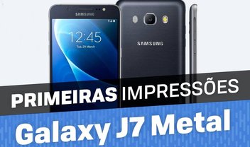 Primeiras impressões do Samsung Galaxy J7 Metal; mande suas dúvidas [vídeo]