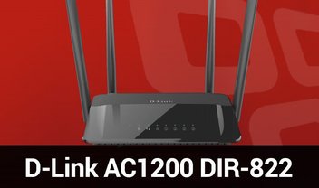 Review: roteador D-Link AC1200 DIR-822