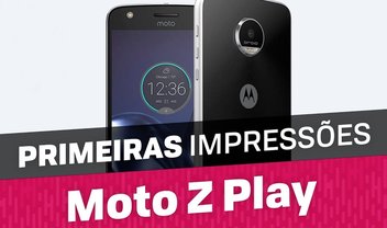 Primeiras impressões: estamos testando o Lenovo Moto Z Play [vídeo]