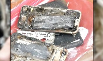 Ironia: iPhone 7 pega fogo e incendeia carro de surfista australiano