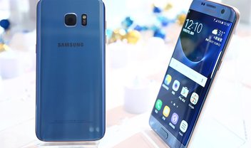 Samsung lança oficialmente o Galaxy S7 Edge na cor 'Blue Coral'