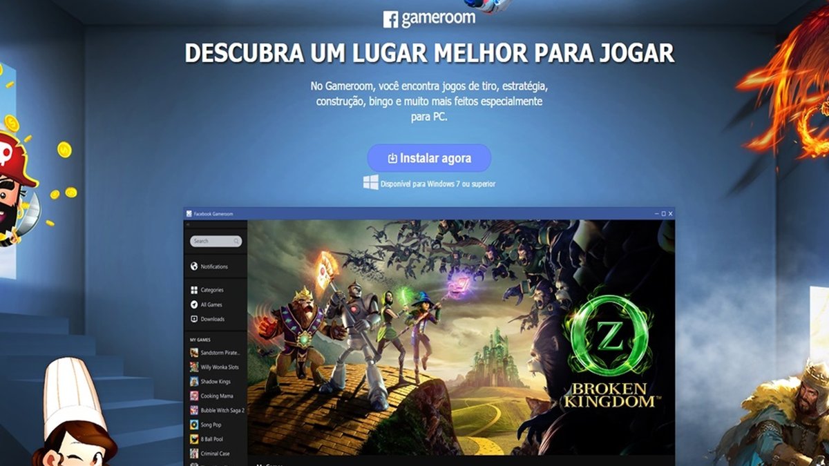 Gameroom – A “nova” plataforma de jogos do Facebook