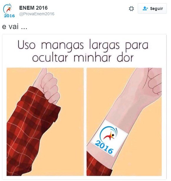 Perdendo a prova, mas não a piada: Confira os memes mais