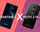 Comparativo Zenfone 3 x Moto Z Play: qual é o melhor smartphone?