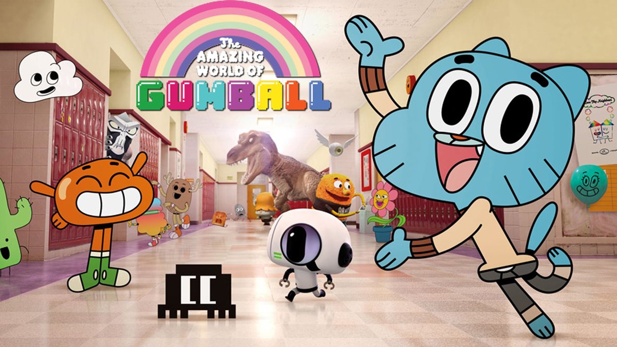 Como desenhar o Gumball