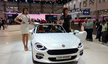 Fiat traz 124 Spider e mostra novas tecnologias para seus carros