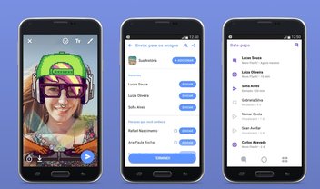 Flash: Facebook lança novo competidor do Snapchat para mercados emergentes