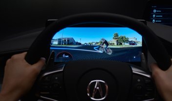 Isso é muito Black Mirror: cockpit do Acura Precision sobra em tecnologia