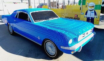 50 dias e 194,9 mil peças: LEGO monta réplica de Ford Mustang clássico