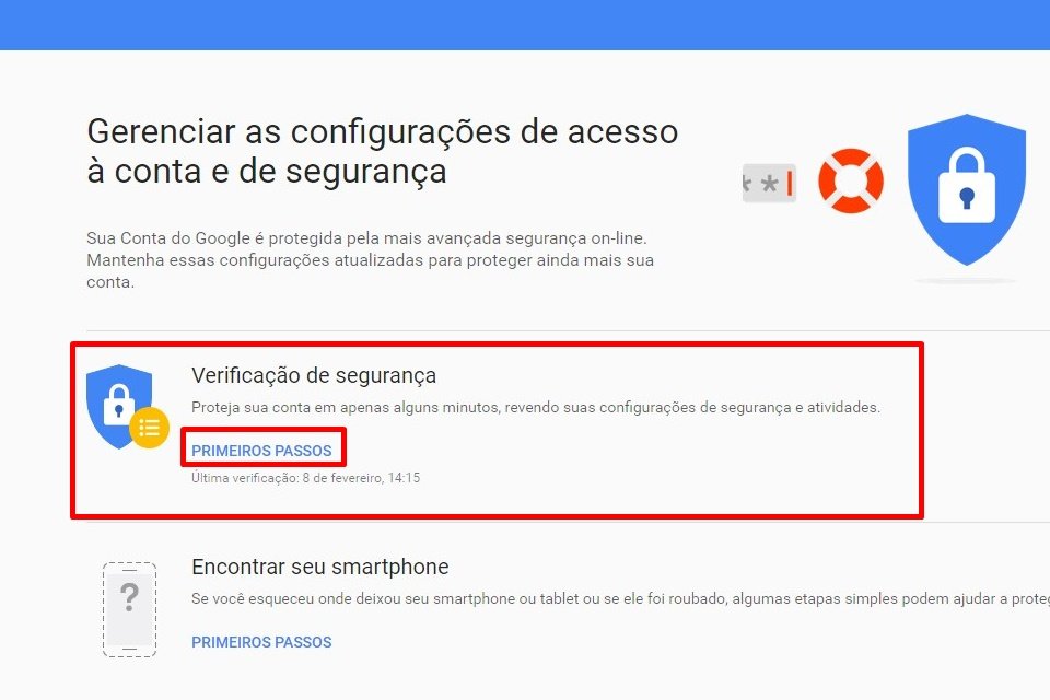 VERIFICAÇÃO de SEGURANÇA GOOGLE [Mais Segurança em sua conta