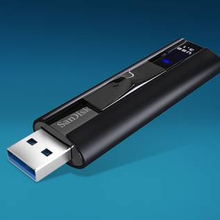 Imagem de SanDisk Extreme PRO USB 3.1: conheça o pendrive com performance de SSD