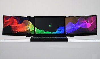 É isso mesmo, amigos: a Razer construiu um notebook com três telas 