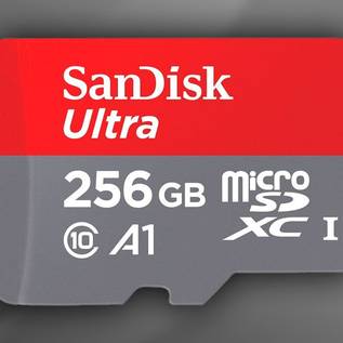 Imagem de SanDisk Ultra: cartão microSD permite armazenar até 256 GB de dados
