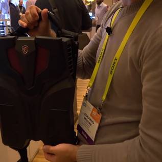 Imagem de Conheça a mochila-computador com VR que você pode levar para qualquer lugar