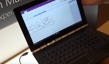 Hands On: Lenovo Yoga Book, o notebook sem teclado [vídeo] 