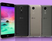 Testamos o smartphone LG K10 (2017) na CES 2017