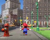 Super Mario Odyssey traz mascote em ambientes urbanos e lindo mundo aberto