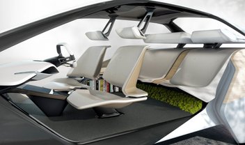 O conceito de interior da BMW parece mais uma obra de arte