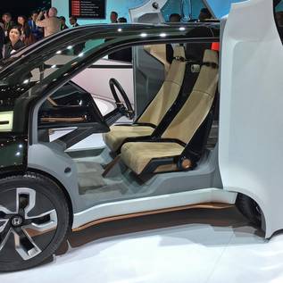 Imagem de Honda mostra o NeuV, um carro elétrico que também tem sentimentos