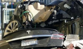 Provável causa de acidente fatal com carro Tesla foi desatenção do condutor