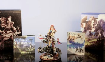 A edição de colecionador de Horizon Zero Dawn é de babar; veja o unboxing