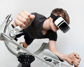 Simulador de voo combina realidade virtual com exercícios físicos