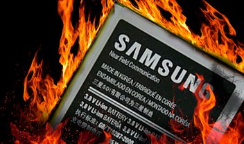 Fábrica de baterias da Samsung pega fogo na China