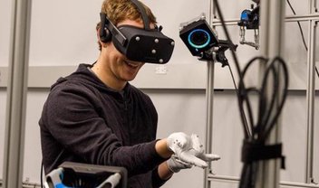 Mark Zuckerberg mostra que, em breve, trocaremos controles por luvas no VR