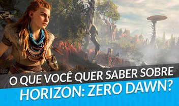 Horizon Zero Dawn: tamanho do mundo, armas, atividades? Faça sua pergunta!