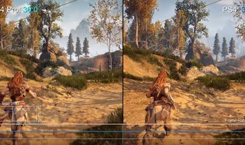 Horizon Zero Dawn: chegou a hora de comparar desempenho no PS4 comum e Pro