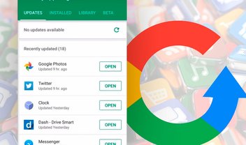 Google começa a testar botão “Atualizar” na Play Store