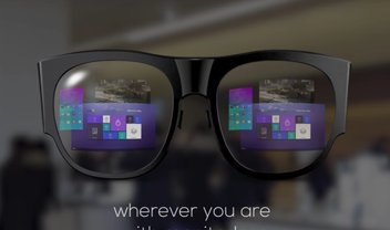 Samsung mostra teaser de óculos de realidade aumentada para a MWC