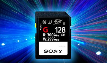 Sony anuncia cartão SD mais rápido do mundo, que grava arquivos a 299 MB/s