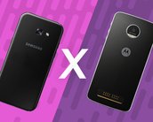 Comparativo Galaxy A5 (2017) x Moto Z Play: qual é o melhor? [vídeo]