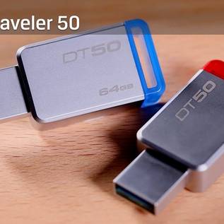 Imagem de Kingston lança linha de pendrives com capacidade de até 128 GB