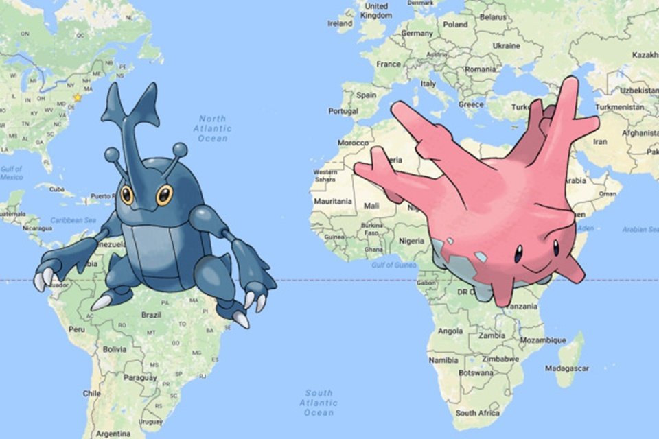 Pokémon Regionais e onde encontrá-los