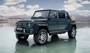 Mercedes-Maybach G650 Landaulet é a picape perfeita pro “safári ostentação”