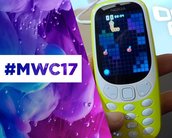 Clássico na MWC 2017: testamos o jogo da Cobrinha no novo Nokia 3310