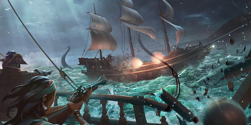 Imagem de Rare revela sistema de viagem do game de piratas Sea of Thieves