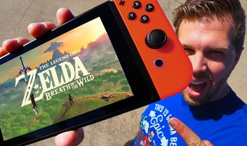 Veja um Nintendo Switch se despedaçar aos poucos em um vídeo de drop test