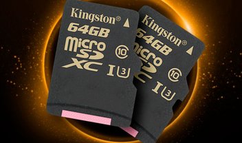 Kingston amplia linha de cartões e lança novos microSD Gold classe 3