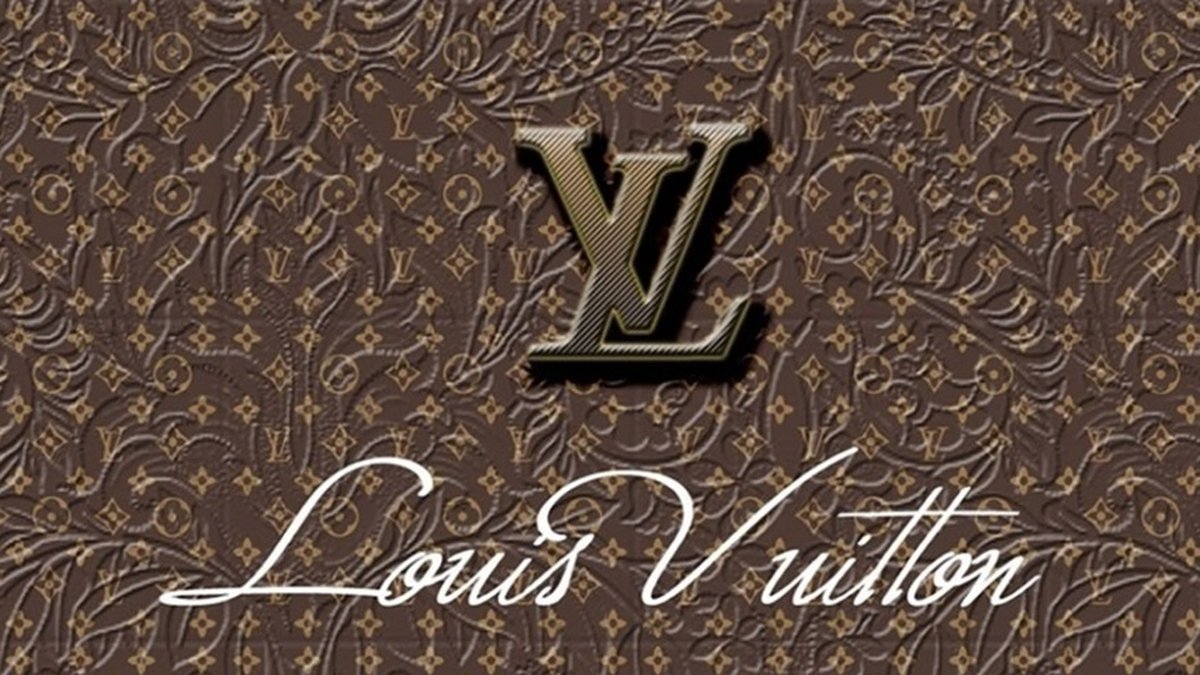 Monogram Wallpaper Lv iPhone 12 Case