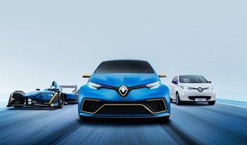 Novo conceito do Renault Zoe E-Sport é animal, mas não é pro seu bico